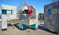 Ready-to-use parkour ground #3