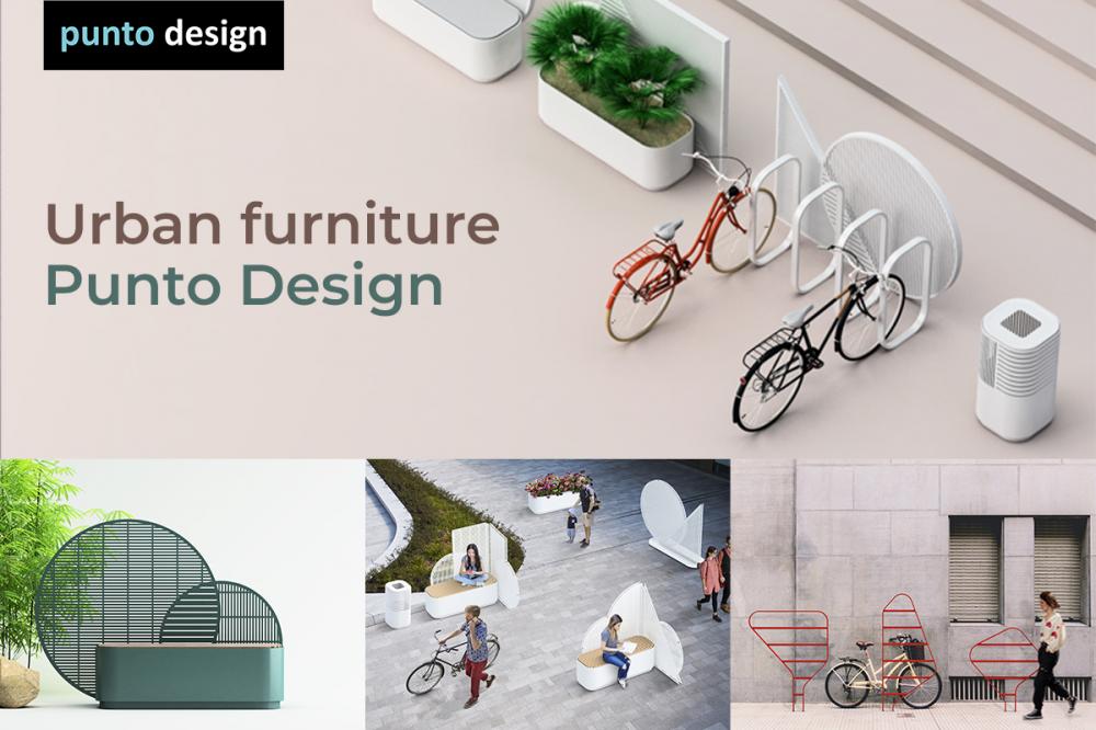 Urban furniture: Punto Design x Pastina