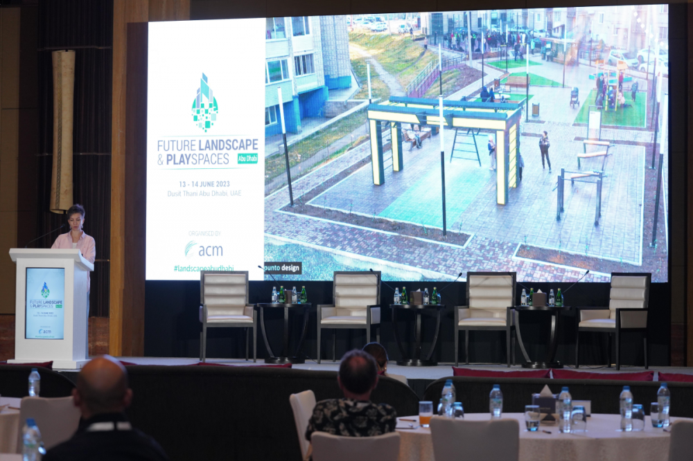 Attending the 7th Future Landscape and Playspaces Conference Abu Dhabi