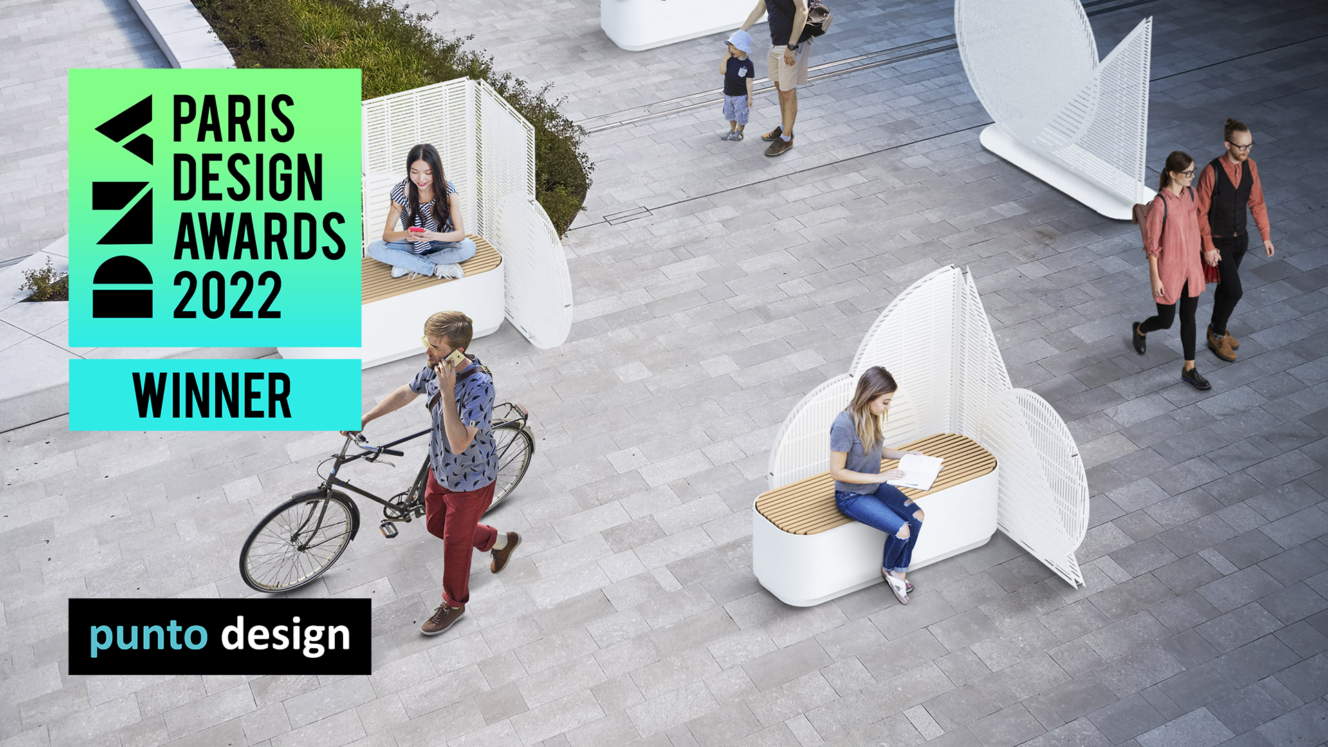We received the DNA Paris Design Award 2022 News Punto Design