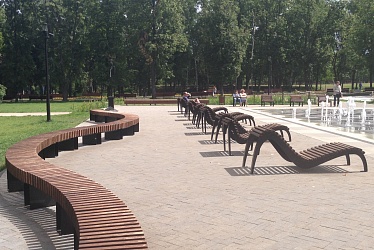 Park in Kazan (2014 year)