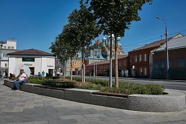 Polyanka metro station, Moscow (2019)