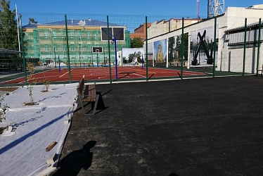 Sports ground, Kronstadt (2020)