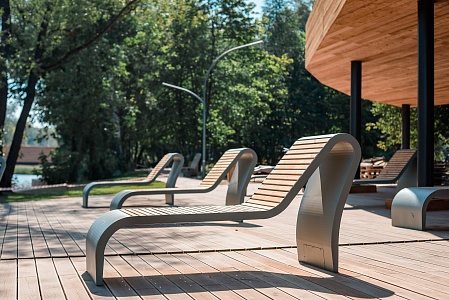 Bench "Fly"(Sun lounger)