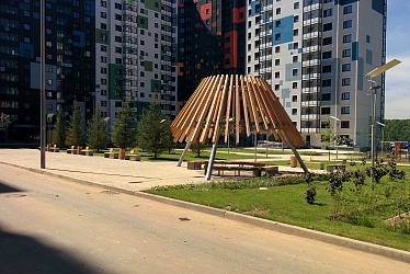 Residential complex on Dmitrovskoe highway, Moscow (2015 year)