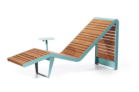 Bench «Infinity wood» (Sun lounger)