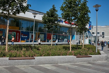 Polyanka metro station, Moscow (2019)