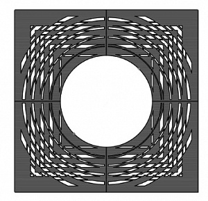 Tree grid “Onde“ Strengthened design