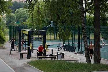Fedorov Park, Balashikha (2020 year)