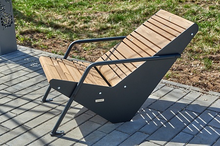 Bench «Boomerang» (Deck chair)