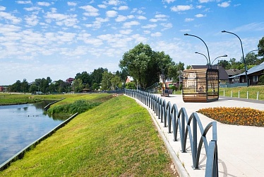 Embankment, Sergiev Posad (Moscow region) (2018 year)