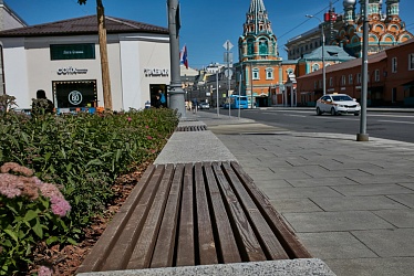 Polyanka metro station, Moscow (2019)