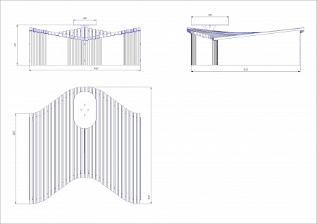 bench «Krylo»