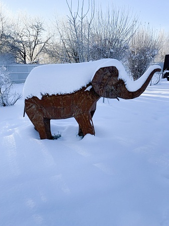 Sculpture «Baby elephant»