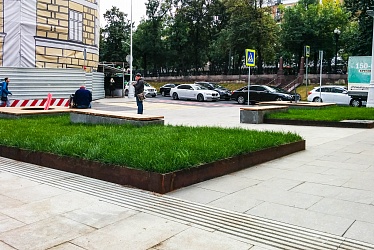 The Boulevard Ring, Moscow (2017 year)