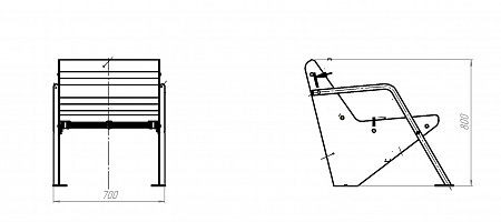 Bench«Boomerang»