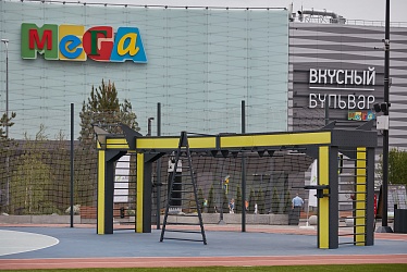 Khimki shopping center X Mega (2019 year)
