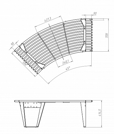 Radius element «Infinity»