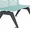 Bench with back "ARIA"