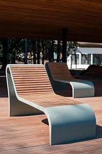 Bench "Fly"(Sun lounger)