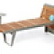 Bench «Infinity wood» (Sun louger)