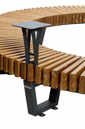 Table "Boston NEW" for radius benches