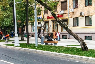 The Boulevard Ring, Moscow (2017 year)