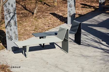 Bench «Infinity» (Sun lounger)