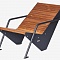 Bench «Boomerang» (Deck chair)