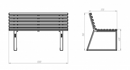 Bench «Summer»