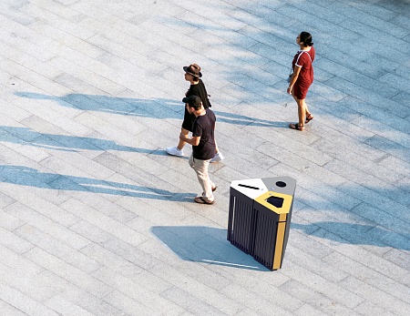 Recycling litter bin «Dallas»