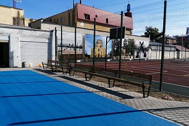 Sports ground, Kronstadt (2020)