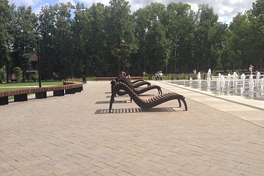 Park in Kazan (2014 year)