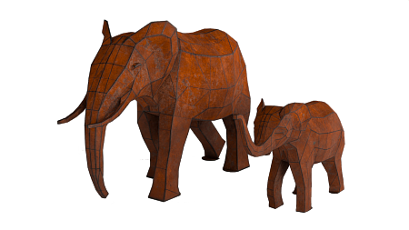 Sculpture «Baby elephant»