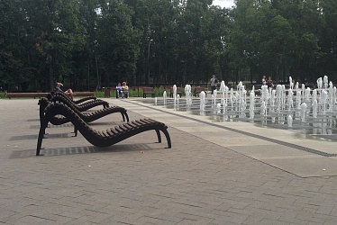 Park in Kazan (2014 year)