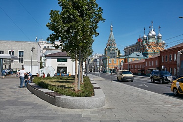 Polyanka metro station, Moscow (2019)