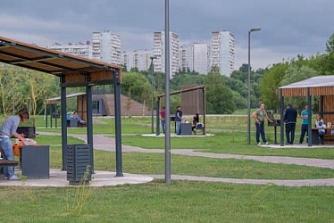 Moscow, Brateevskaya Floodplain Park (2018)