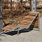 Bench «Infinity wood» (Sun lounger)