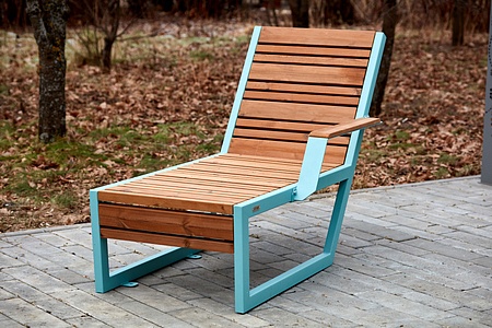 Bench «Boston» (Sun lounger) left armrest