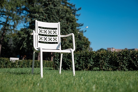 Openwork chair