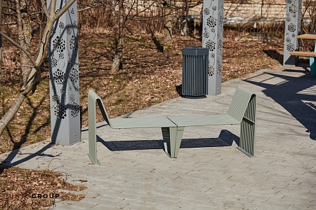 Bench «Infinity» (Sun louger)