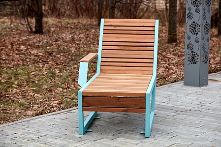 Bench «Boston» (Sun lounger) right armrest